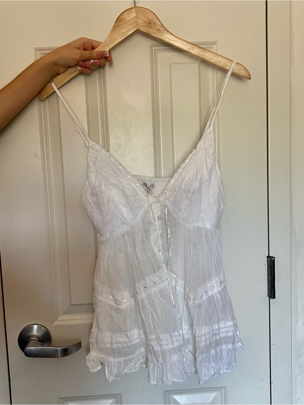 White Cami Top